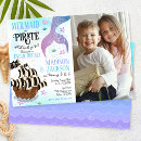 Search for mermaid and pirate Boy girl party