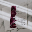 Search for elegant silver wedding invitations Floral