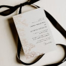 Search for gold foil floral wedding invitations Elegant