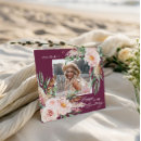 Search for floral photo invitations Girly
