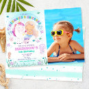 Search for unicorn and mermaid birthday invitations For kids