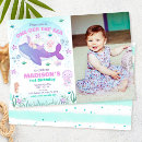 Search for sea life invitations Whimsical