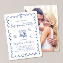 Search for french engagement party invitations Whimsical