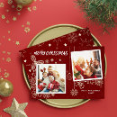 Search for dark red christmas cards Simple