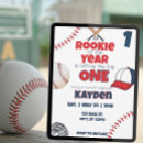 Search for rookie birthday invitations Ball