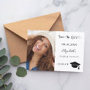Search for modern photo save the dates Black and white