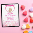 Search for hearts birthday invitations Picture