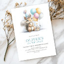 Search for squirrel party invitations Blue