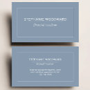 Search for blue border business cards Geometric