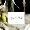 Search for maid of honor proposal Elegant