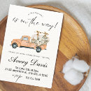 Search for rustic farm baby shower invitations Autumn