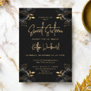 Search for elegant gold invitations Trendy