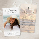 Search for beach prayer cards Celebration of life