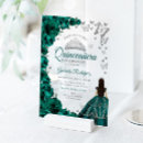 Search for watercolor quinceanera invitations Mis quince anos