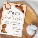 Search for cowboy 4th birthday invitations For kids