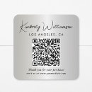Search for simple business thank you stickers Qr code