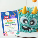 Search for our little monster birthday invitations Colourful
