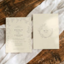 Search for vintage wildflower wedding invitations Watercolor