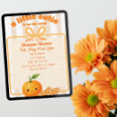 Search for clementine baby shower invitations Little cutie