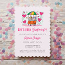 Search for scooped up bridal shower invitations Pink ice cream