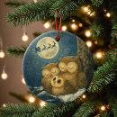 Search for owl decor christmas tree decorations For her