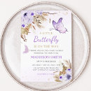 Search for floral butterfly invitations Whimsical