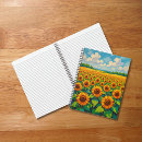 Search for sunflower notebooks Yellow flower