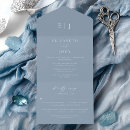 Search for all in one invitations Dusty blue