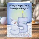 Search for granddaughter 5th birthday cards Cute