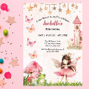 Search for fairy tale birthday invitations Girl