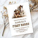 Search for rodeo party invitations Horse