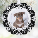 Search for black and white cat christmas tree decorations Modern minimalist
