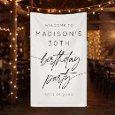 Search for birthday party banners 30th
