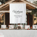 Search for fabric wedding signs Minimalist