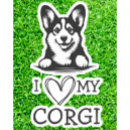 Search for black and white corgi Modern