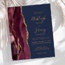 Search for blue agate invitations Elegant