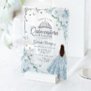 Search for light blue quince invitations Mis quince anos