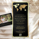 Search for world map wedding invitations Qr code