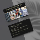 Search for workers business cards Colourful