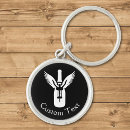 Search for wine bottle key rings Silhouette