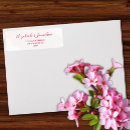 Search for romance return address labels Red