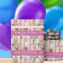 Search for pink birthday wrapping paper Girly