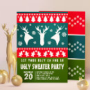 Search for ugly sweater party invitations Fun