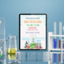 Search for science experiments invitations Test tubes