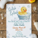Search for bathtub invitations Watercolor