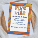 Search for orange and yellow invitations Retro