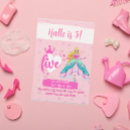 Search for princess 5th birthday invitations Girl
