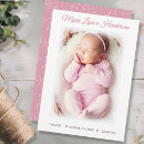 Search for girl birth announcement cards New parents