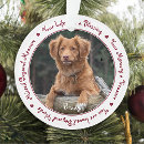 Search for sympathy pet memorial christmas tree decorations Remembrance