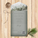 Search for outdoor woodland wedding invitations Emerald green